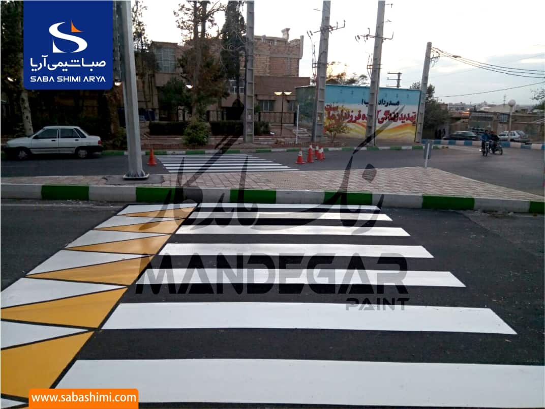 خط كشی عابر پیاده