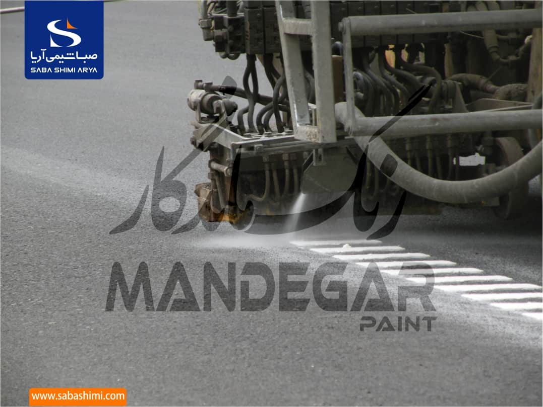 رنگ ترافیكی دو جزئی (متیل متاكریلات)